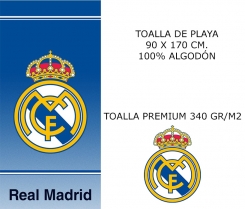 TOALLA PREMIUM R.MADRID